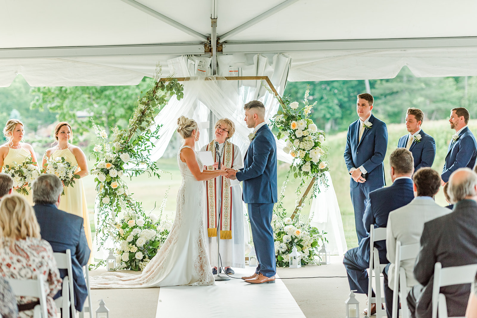 Ceremonies at the Black Rock Pavilion